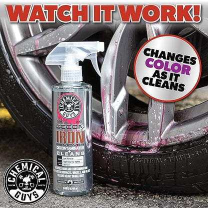 Chemical Guys, Decon Pro Iron Remover & Wheel Cleaner, Fallout Spray, 16 oz