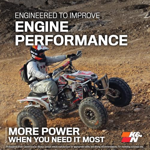 K&N Engine Air Filter: High Performance, Powersport Air Filter, HA-4099