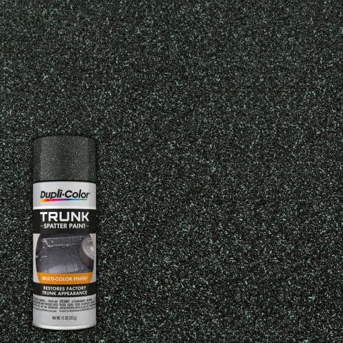 Dupli-Color Trunk Paint, Black & Aqua, 11 oz - color: Black & Aqua