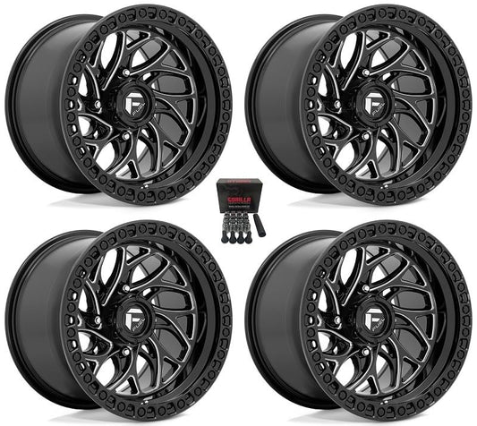 Fuel Runner 15" UTV Wheels Black 15" Can-Am Maverick X3 / Pioneer 1000
