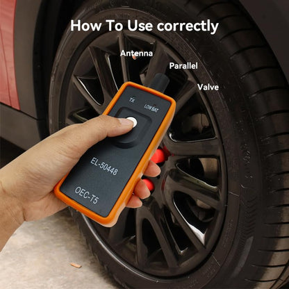 Automotive Tire Sensor Reset Tool, TPMS Relearn Tool, Tire Pressure Monitor Sensor EL-50448 OEC T5 Compatible with Most GM Series Vehicles 2006-2021, Car Accessories