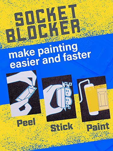 – The Smarter Outlet Cover for Drywall & Painting – Better than Tape for Remodeling & DIY Projects - 6 Pack - size: 6 Pack