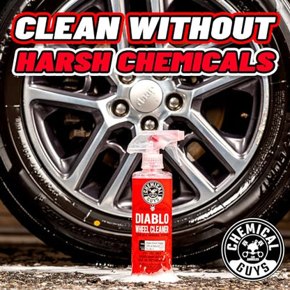 Chemical Guys, Diablo Brake Dust & Wheel Cleaner Spray for Rims, 2 x 16 oz - style: Sprayable 2 Pack