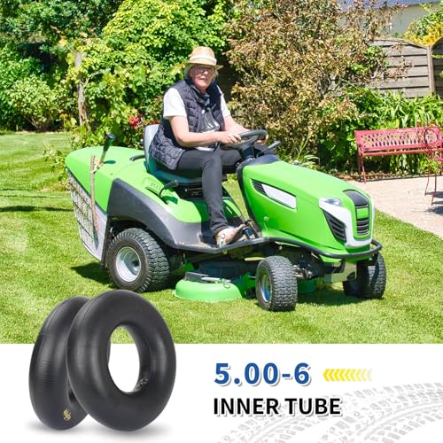 GICOOL 13x5.00-6 Inner Tubes, TR-87 Valve Stem, 2 Pack - size: 13x5.00-6,TR-87