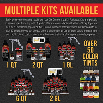 Custom Coat Camo Brown Spray-On Urethane Truck Bed Liner Kit, 2 Gallons