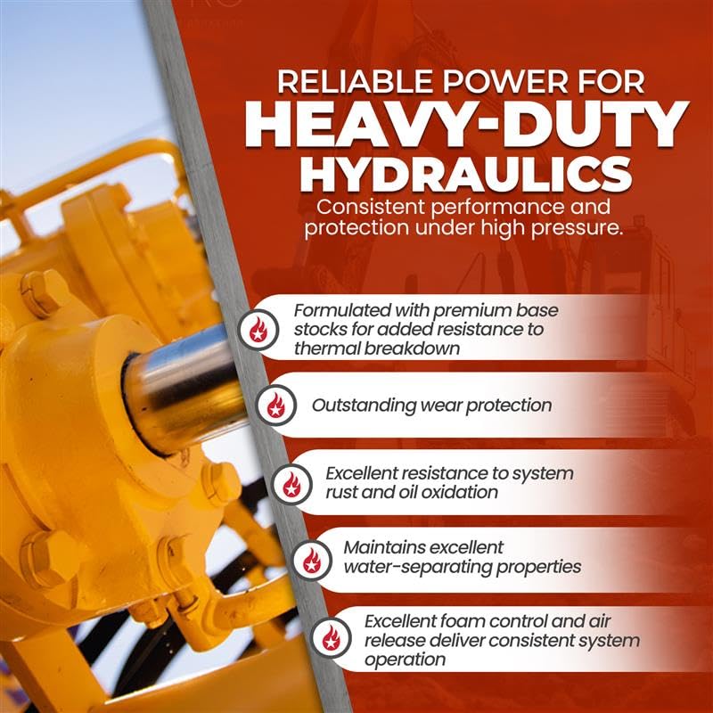 STARFIRE AW32 Anti-Wear Hydraulic Oil for Industrial/Mobile Equipment 1-Gal - size: 1 Gallon
