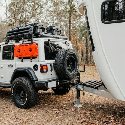5000lbs A-Frame Trailer Jack,30" Lift 20-24V Cordless Drill Compatible with Adjustable Drop Leg for Utility, Yacht, and Camper Trailers