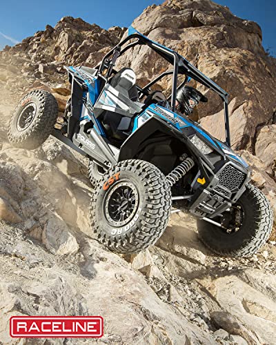 Raceline Wheels A71 MAMBA UTV/ATV Wheel Black Machined Finish 14x10" 4x137", 0 mm offset/(5.5"B/S) - color: BLACK w/MACHINED FACE, size: 14x10" inches, 4X137, 0/5.5"