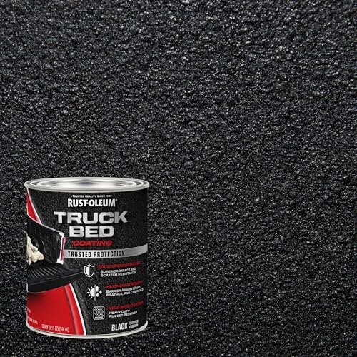 Rust-Oleum 342668 Stops Rust Truck Bed Coating, 1 Quart, Black - color: Black, size: 32 Fl Oz (Pack of 1)