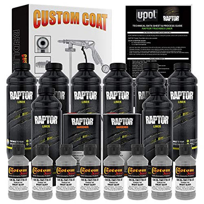 Custom Shop 2 Gallon Kit, Bright Silver Urethane Spray-On Truck Bed Liner