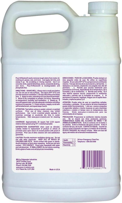 Pour-N-Restore Concrete And Masonry Stain Remover