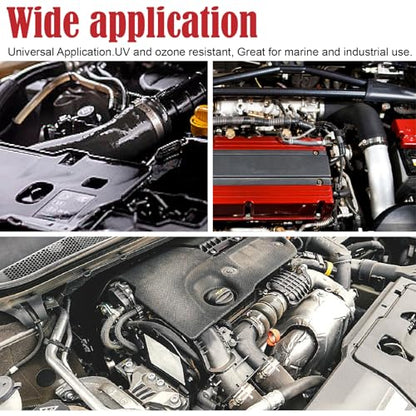 45 Degree ID 3-1/2 to 4 inches Elbow Silicone Reducer Coupler Hose 4 Ply Polyester Reinforcement with 2 Steel T Clamps for Intercooler Turbo Intake Pipe - size: 45° 3.5-4"