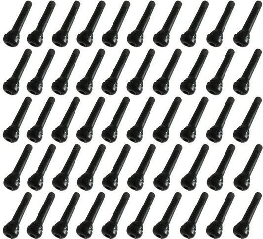 Fekuar 50Pcs TR418 Tubeless Tire Valve Stems, Snap-in Tire Valve Stems - color: 50Pcs, size: TR418