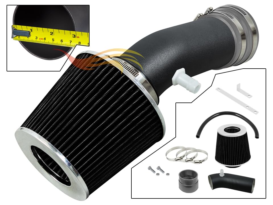 Short Ram Air Intake Kit for 13-16 Dart 2.0/2013 Dart 2.4 (Gray)