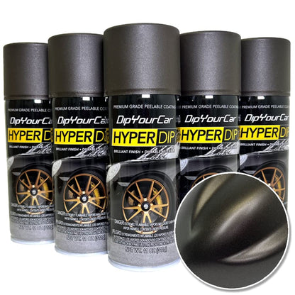 DipYourCar.com HyperDip Paint - 6-Pack of Sprayable Automotive Dip Coat - Removable Peelable Paint Protection for Cars - Brass Monkey Satin Coat Spray… - color: Brass Monkey, size: 11 Ounce (Pack of 6)