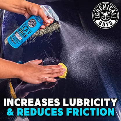 Chemical Guys, OG Clay Bar & Luber Synthetic Lube Kit, Medium Duty, 2-Piece - style: OG Light/ Medium Clay Bar Kit