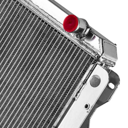 Jeep TJ 4.0 Aluminum Radiator # 2101 3 Row All Aluminum Performance Radiators - size: 3-Row Aluminum