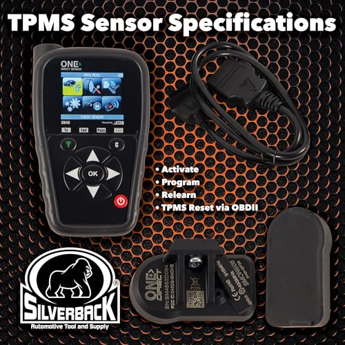 Silverback One-Direct TPMS Sensors 20 Pack and ATEQ SM47 Programming Tool - size: 20 Pack with Tool