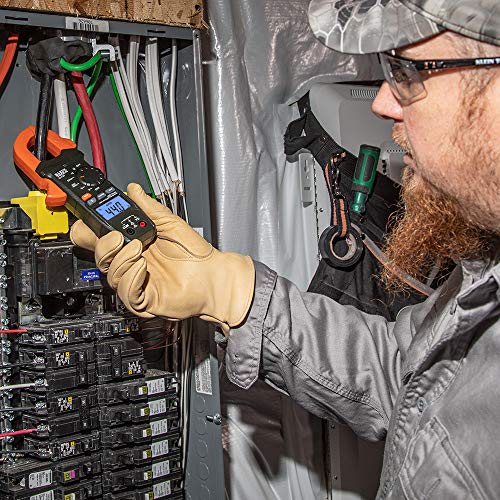 Klein Tools CL120 Digital Clamp Meter, Auto-Ranging 400 Amp AC - size: Clamp Meter