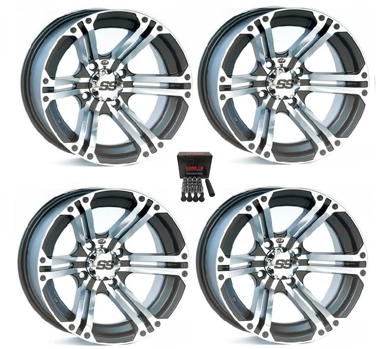 ITP SS212 ATV Wheels/Rims Machined 14" Polaris Sportsman/RZR/Ranger