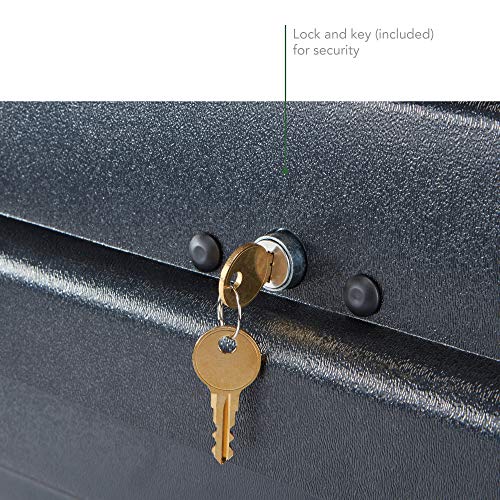SportRack Vista XL Rear Opening Cargo Box,Black