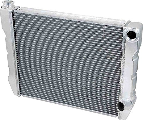 Allstar Performance ALL30035 26 in W x 19 in H x 2-1/4 in D Aluminum Dual Pass Radiator - size: 19" X 26"