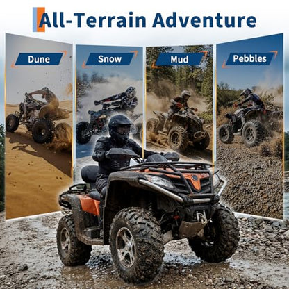 27x11x14 ATV UTV Tires, 27 11 14 All-Terrain Tires,A102, 27x11-14 UTV ATV Tire for Off-Road, Mud, Dirt, Sand, Street Trail, 6PR Tubeless,2 Pack - size: 27X11-14, style: Pattern D