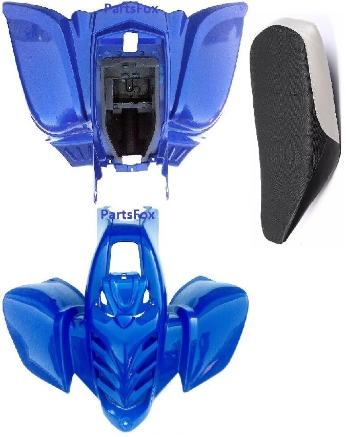 30" wide Plastic Body for Baja 90cc Hensim HS150cc Roketa 150cc Yamoto 110cc Taotao 250E Hensim 150cc Red Cat (Blue) - color: Blue