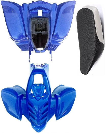 30" wide Plastic Body for Baja 90cc Hensim HS150cc Roketa 150cc Yamoto 110cc Taotao 250E Hensim 150cc Red Cat (Blue) - color: Blue