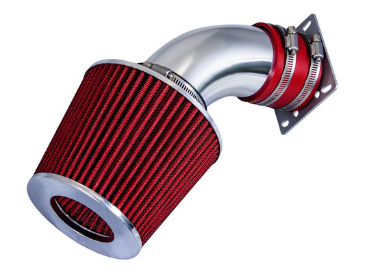 Short Ram Intake Kit for 98-01 Ranger/98-01 B3000 3.0L V6 (Red) - color: Red