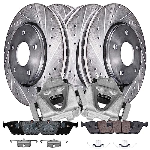 Detroit Axle - Brake Kit for BMW 2010-2013 328i, 328i xDrive 2013-2015 X1 - size: 10BPR48485/kit