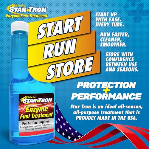 STAR BRITE Star Tron Enzyme Fuel Treatment - Gasoline - style: 16 Oz Treats 256 Gallons