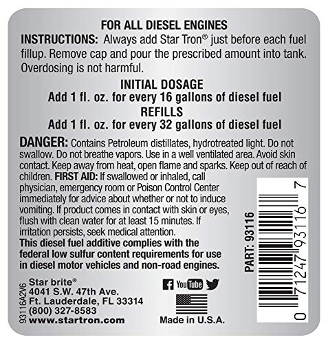 STAR TRON Enzyme Fuel Treatment - Diesel - style: 16 oz