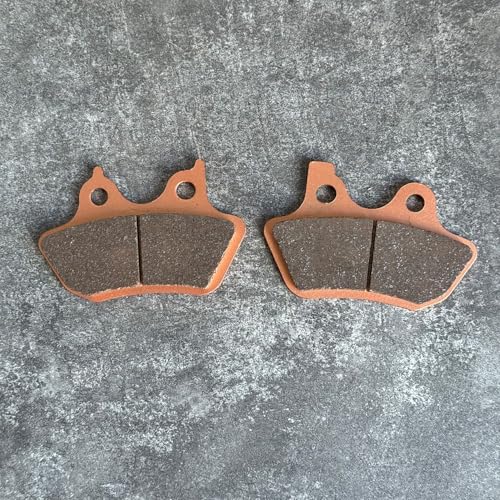 Brake Pads Compatible with Harley Davidson 2000-2007 (Front & Rear 3 Sets) - style: Front & Rear (3 Sets)