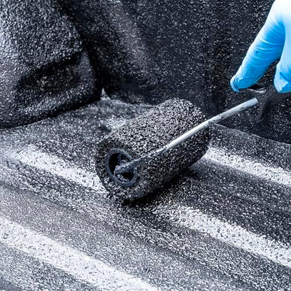 HERCULINER Roll-On Truck Bed Liner, 1 Gallon Can, Black, Textured, Suitable for All Truck Beds, 55-60 sq ft Coverage