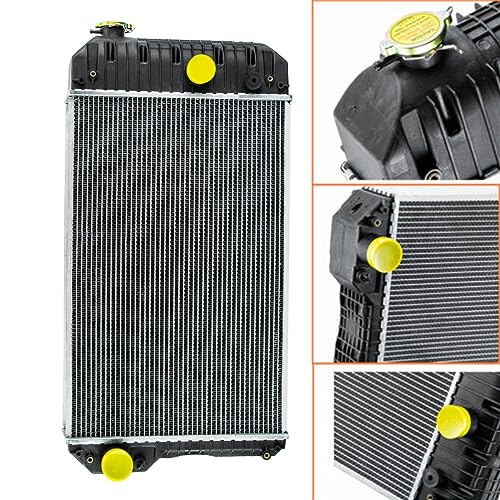 OE # 2485B297 Aluminium Radiator Replacement for Perkins 1104D-E44TA, Aluminium Core Cooling Radiator 690mm x 465mm - size: 2485B297