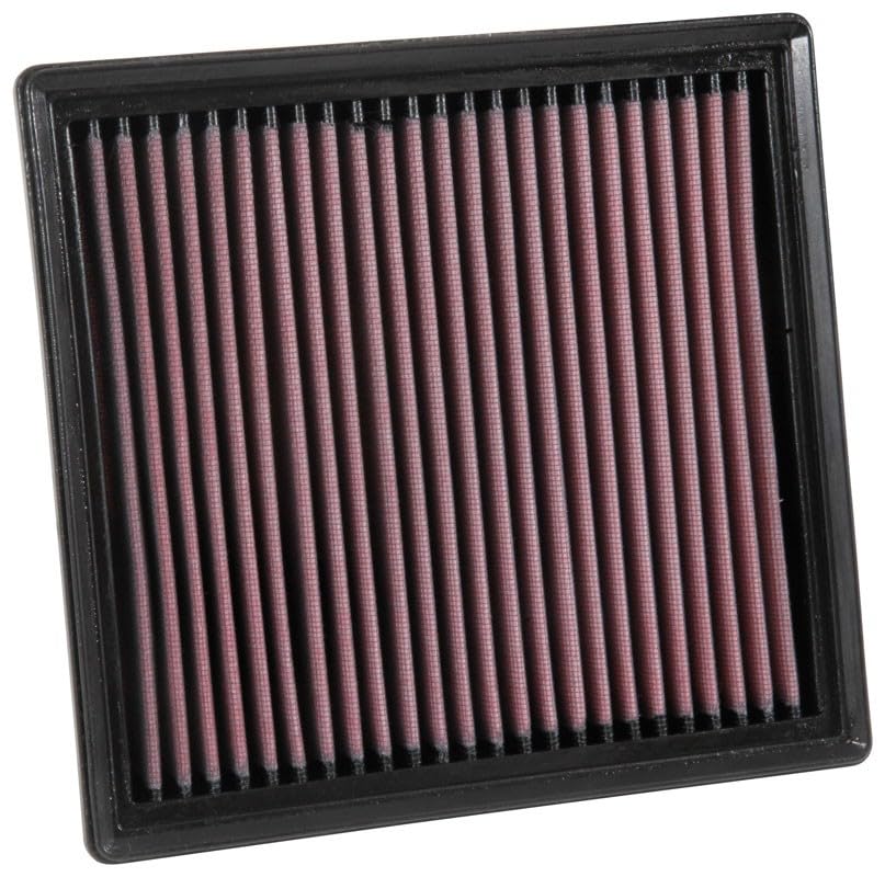 K&N High-Flow Original Lifetime Engine Air Filter: Increase Power: Premium, Washable: Compatible with 2016-2026 Subaru: Ascent, Crosstrek, Forester, Impreza, Legacy, Outback, WRX, XV, 33-5064