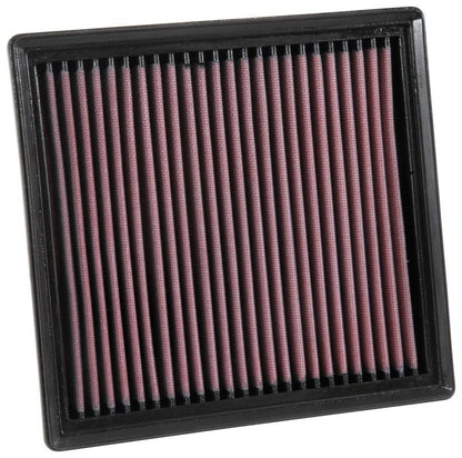 K&N High-Flow Original Lifetime Engine Air Filter: Increase Power: Premium, Washable: Compatible with 2016-2026 Subaru: Ascent, Crosstrek, Forester, Impreza, Legacy, Outback, WRX, XV, 33-5064