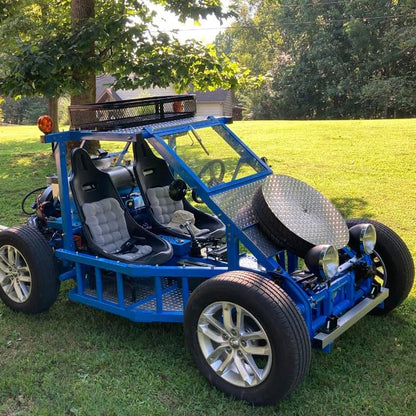 ORCISH Heavy Duty ATV Front Cargo Basket, Steel Mesh Rack with Mounting Kit - size: 36" L