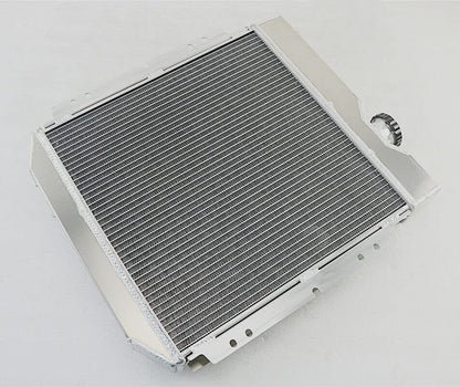 4 ROW Aluminum Radiator Compatible with 1964-1966 FORD MUSTANG & 1960-1965 Ranchero V8