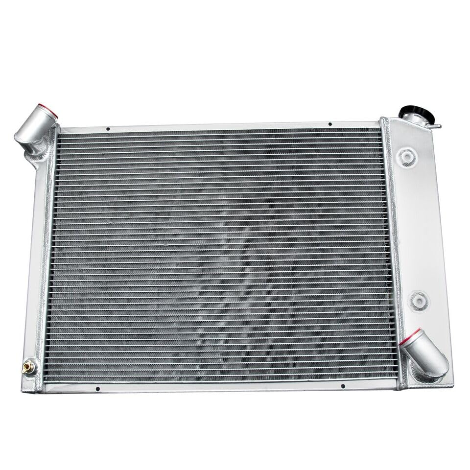 615 3 Row Aluminum Radiator For 1966-1968 67 Chevy Corvette 7.0L 427ci V8 Engine 66 67 68 Chevy Corvette Crossflow Radiators